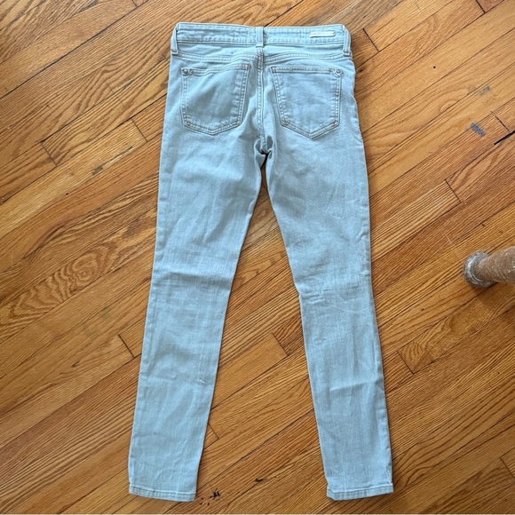 PILCRO Light Gray Women’s Cigarette Jeans Size 25 - Picture 7 of 12